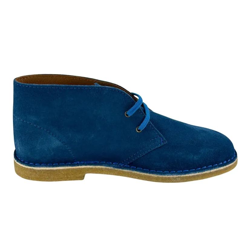 Turquoise Ankle Boot With Leather Interior