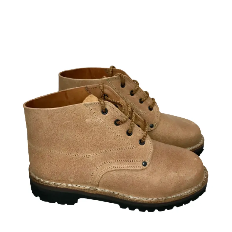 Work Boot In Natural Cowhide Tank