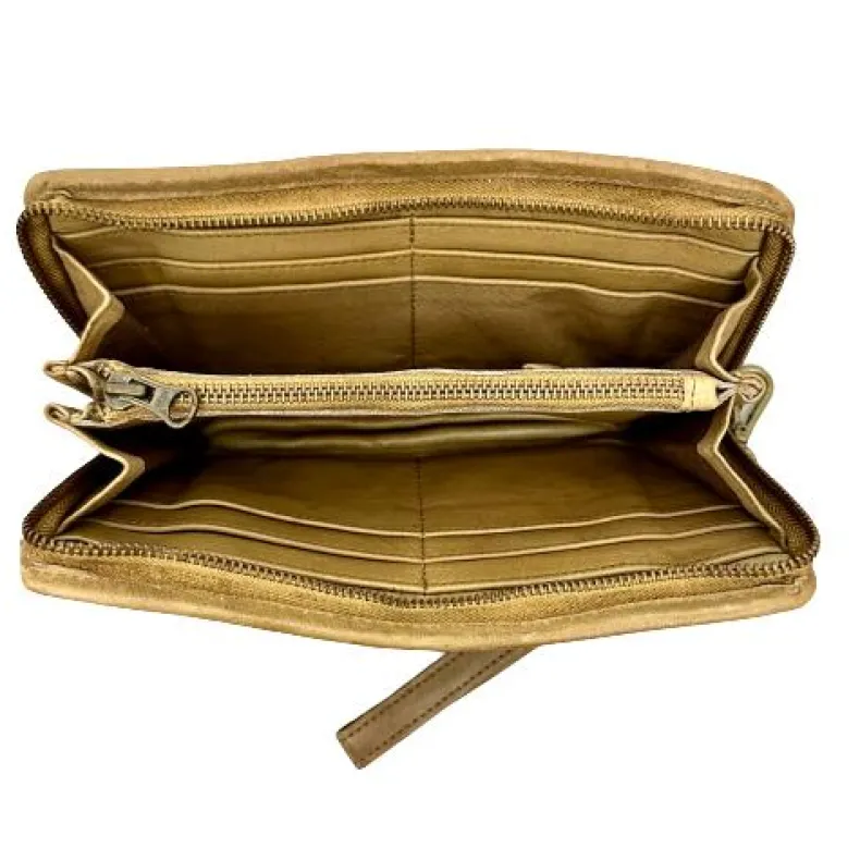 Woven Handcrafted Wallet With Wrist Strap