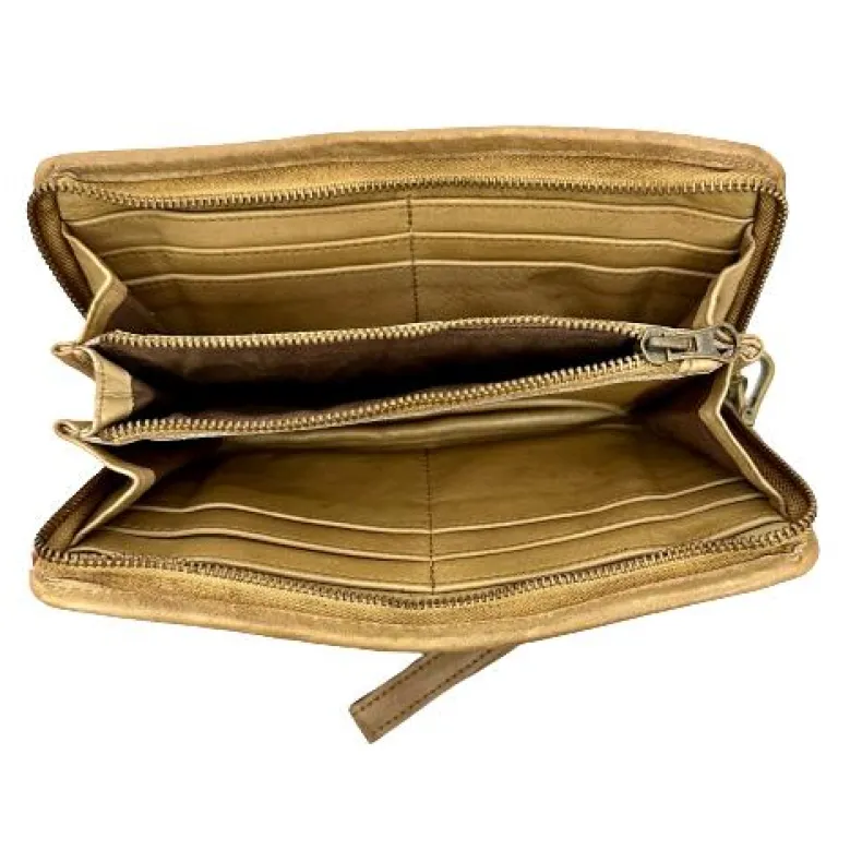 Woven Handcrafted Wallet With Wrist Strap