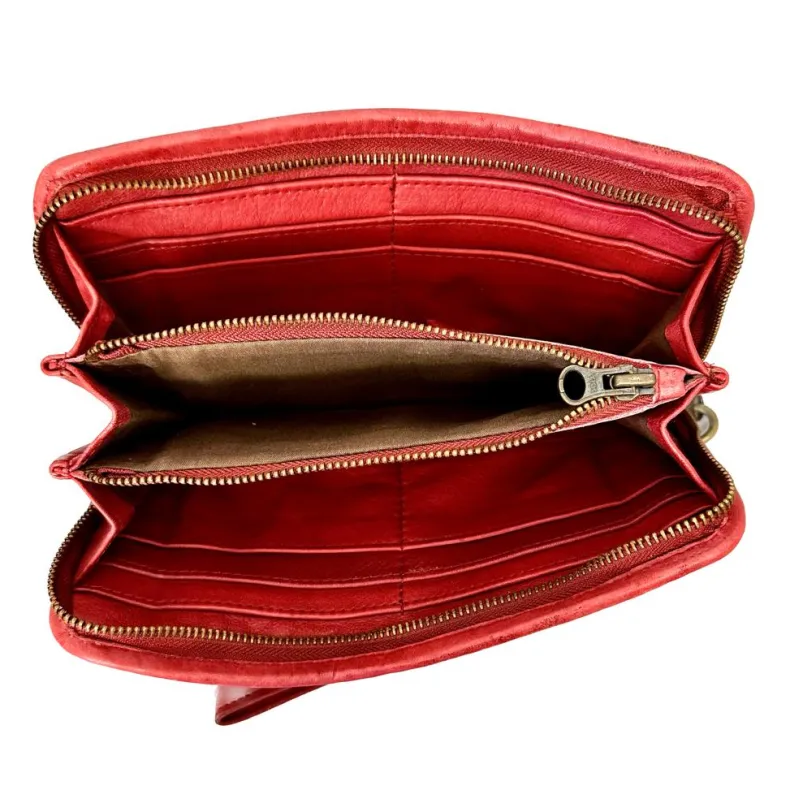 Woven Handcrafted Wallet With Wrist Strap
