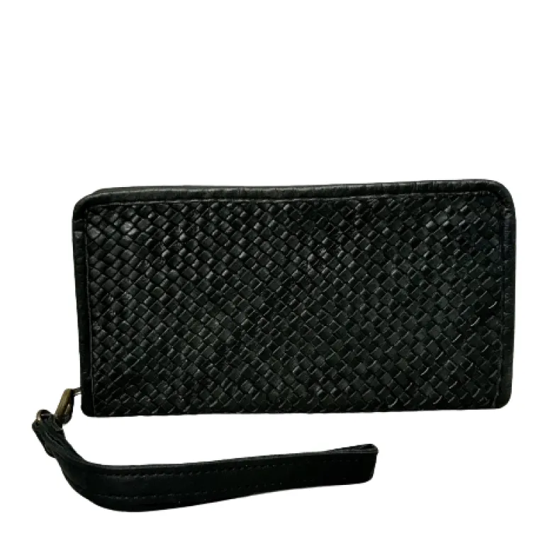 Woven Handcrafted Wallet With Wrist Strap