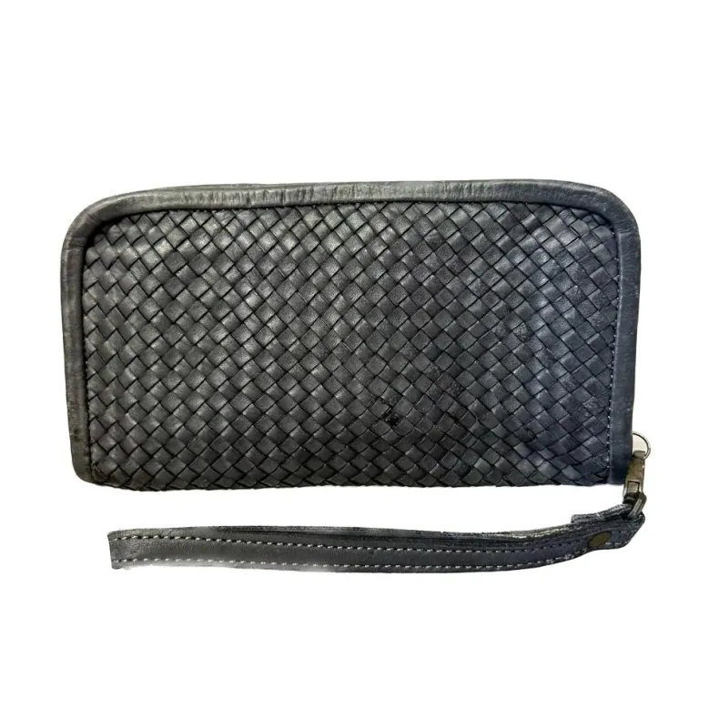Woven Handcrafted Wallet With Wrist Strap